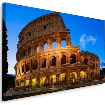Plátno Pohled Na Koloseum Ve Večerních Hodinách Varianta: 30x20