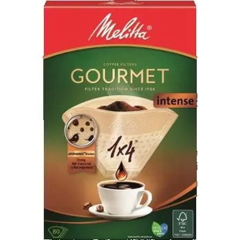 Filtr do kávovaru Melitta Gourmet Intense 1x4 80 ks