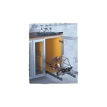 Interex Výsuvný stojan na láhve 350 mm