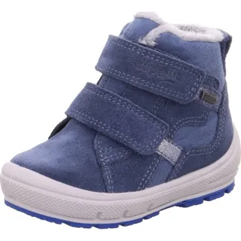 Dívčí obuv SUPERFIT dětská zimní obuv GROOVY EFECT BLUE s membránou 1-006315-8000 Velikost: 21