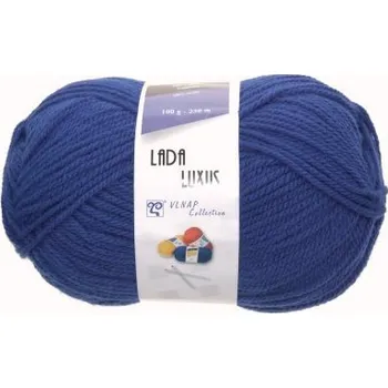 Příze Příze Lada Luxus, modrá, 56801