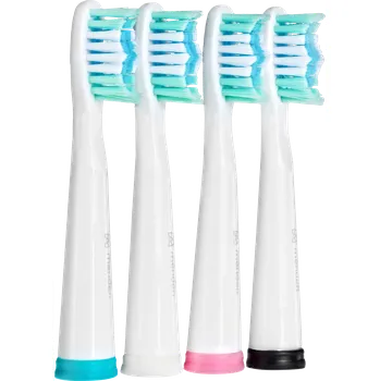 Náhradní hlavice k elektrickému kartáčku Meriden Náhradní hlavice ke kartáčkům Meriden Sonic+ Smart White (MS349W) 4ks