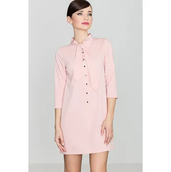 Dámské šaty Dámské růžové šaty K369 Velikost: L