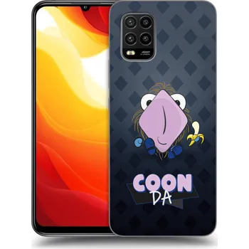 Pouzdro na mobilní telefon Picasee silikonový průhledný obal pro Xiaomi Mi 10 Lite - COONDA chlupatka - tmavá