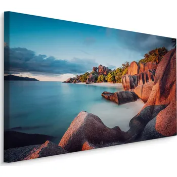 Plátno Pláž Anse Source D'argent Varianta: 30x20