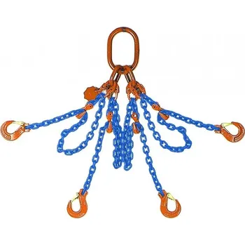 Železářství Zvedací řetěz tř.10 čtyřpramenný se zkracovači 21,2/15t AK4-16-10-LHG-4VHG, celková délka 3 m
