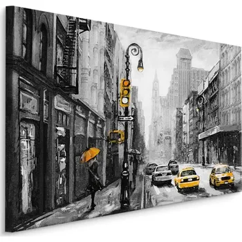 Obraz Plátno Pohled Na New York Street Varianta: 30x20