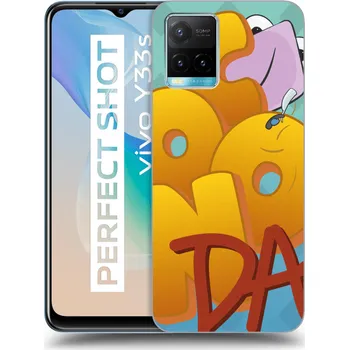 Pouzdro na mobilní telefon Picasee silikonový černý obal pro Vivo Y33s - Obří COONDA