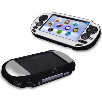 Herní konzole PS VITA 1000 kryt hliníkový stříbrný