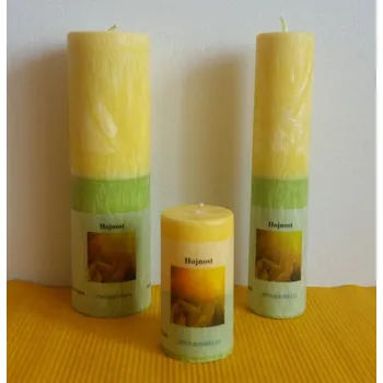 Svíčka Svíčka na hojnost, Druh a) Válec - průměr 6,7cm, výška 22cm