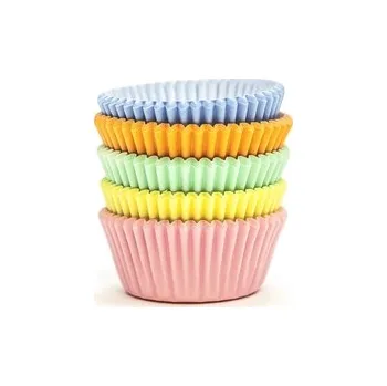 Cukrářské košíčky - Barevné pastelové (3,5 x 2 cm) / 100 ks (PME)