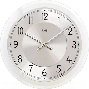 Hodiny AMS 9476 nástěnné hodiny 23 cm bílé