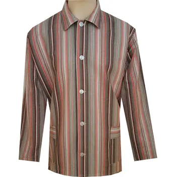 Pánské pyžamo Pánský Pyžamový Kabátek Flanelový FOLTÝN PPKF11 Velikost: 4XL, Materiál: Flanel