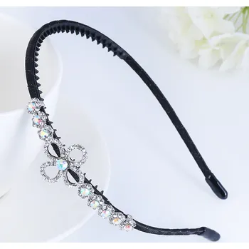 Souprava šperků B-TOP Čelenka do vlasů s kamínky SILVER FLOWER