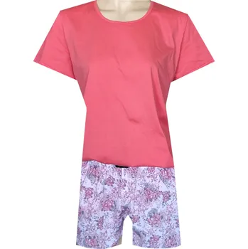 Dámské pyžamo FOLTÝN Dámské Pyžamo Krátké DPK56 Velikost: L