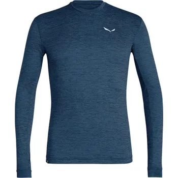 Pánské tričko triko Salewa Puez Melange Dry M L/S Tee, dark denim - vel. XXL 116008