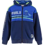 JURRASIC WORLD Dětská mikina JURSASSIC WORLD modrá Velikost: 98