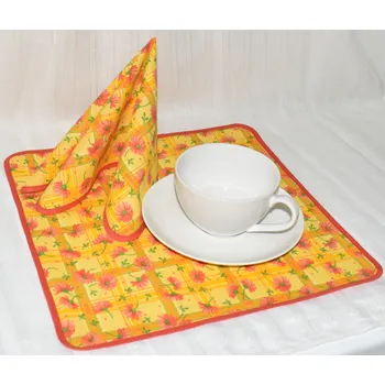 Prostírka jednoduchá - žlutá