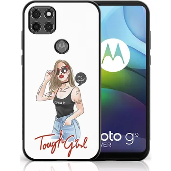 Příslušenství pro tablet VSECHNONAMOBIL 47765 MY ART Ochranný obal Motorola Moto G9 Power -TOUGH GIRL (131)