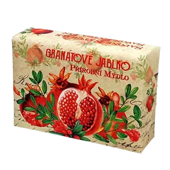 Mýdlo Soap Luxusní české mýdlo, GRANÁTOVÉ JABLKO v dekorovaném obalu - 200 g