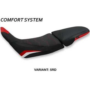 Moto sedlo TPZ Italia Potah sedla Honda Africa Twin 1100 Vinh comfort model potah sedla: s logem 5RD (red)
