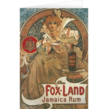 Blahopřání Alfons Mucha – Fox land Jamaica