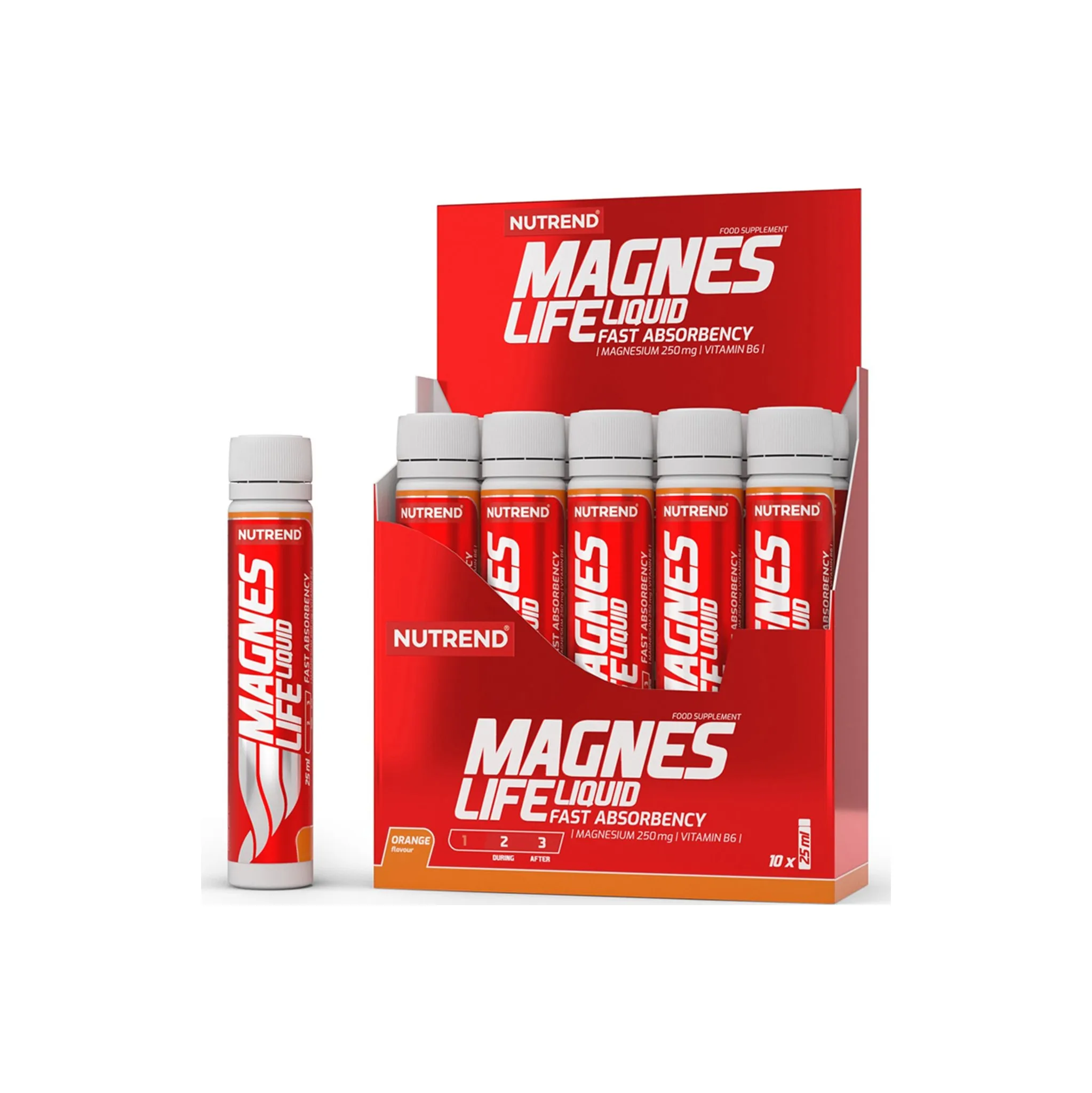 Fotografie 1 -  Nutrend Magneslife Orange 10x 25 ml