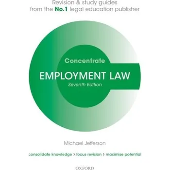 Cestování Employment Law Concentrate - Jefferson, Michael [EN] (2021, Soft, Oxford University Press)