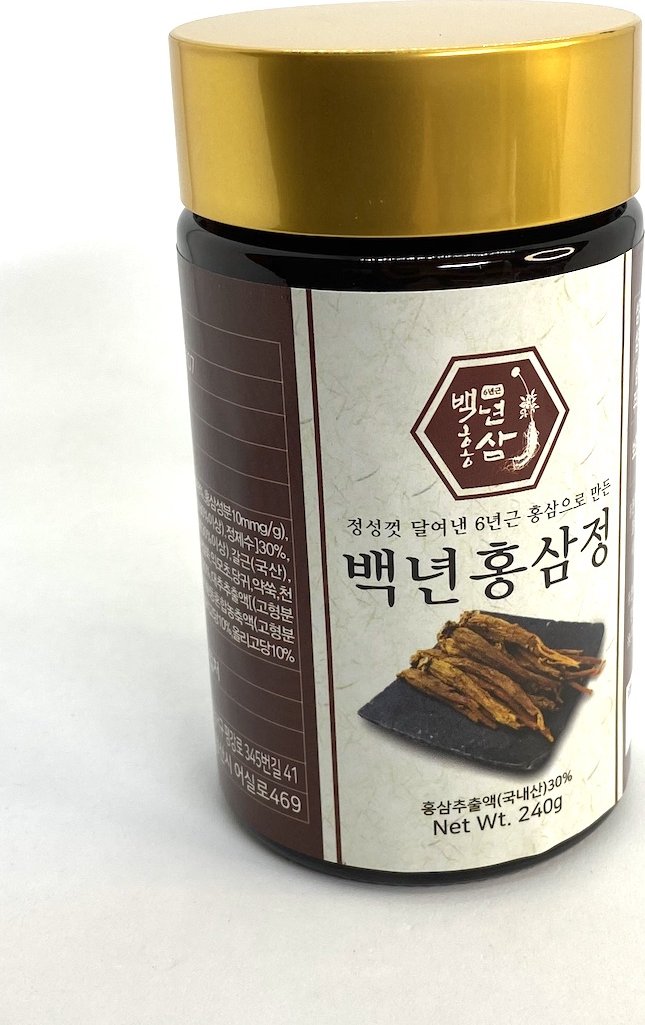 Ženšen korejský, červený, extrakt, 240 g, 10 mg ginsenosidů na 1 g, 240 g (Panax ginseng C.A.Meyer)