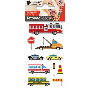 samolepka Tetovací obtisky 10,5 x 6 cm - doprava 16028