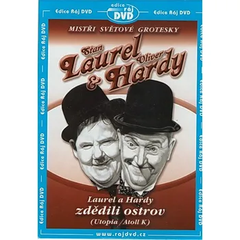 DVD film Laurel a Hardy zdědili ostrov - DVD