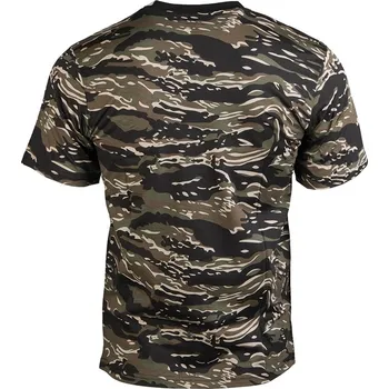 Pánské tričko MILTEC Tričko s krátkým rukávem potisk Tiger Stripe Camo Mil-Tec® Velikost: S