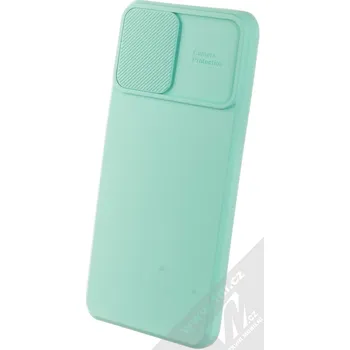 Pouzdro na mobilní telefon 1Mcz CamShield Soft ochranný kryt pro Xiaomi Redmi Note 10, Redmi Note 10S, Poco M5s mátově zelená (mint green)