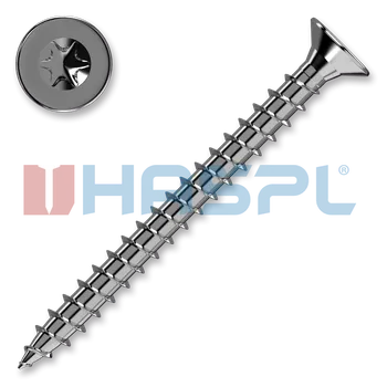 Spojovací materiál Vrut univerzální 5x30 ZHH TX25 NEREZ A2 závit celý (200 ks/bal) zápustná hlava