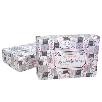 Mýdlo Soap Luxusní české mýdlo, Pro milovníky kočiček v dekorovaném obalu - 200 g