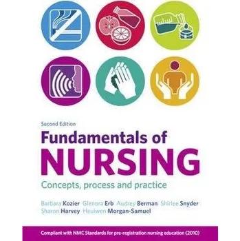 Cizojazyčná kniha Fundamentals of Nursing - Kozier, Barbara a Harvey, Sharon a Morgan-Samuel, Heulwen