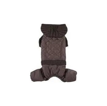 Obleček pro psa Is Pet Winter Mushroom overal hnědá varianta S