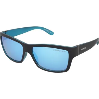 Sluneční brýle Sluneční brýle Alpina Kacey Black Matt Blue/Blue Mirror