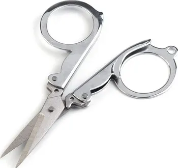 Nůžky na nehty a kůžičku Stoklasa Nůžky skládací nikl 10 cm stříbrné