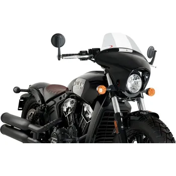 Puig Batwing SML Touring Indian Scout Bobber (18-22) Gloss Black Čirá (W)