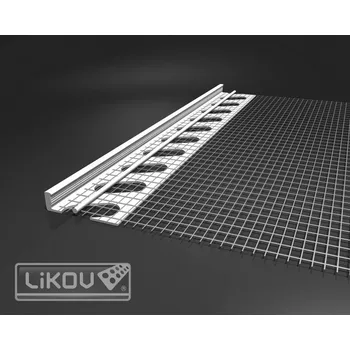 Stavební profil Ukončovací profil ETICS 3mm/2m LC-L VERTEX