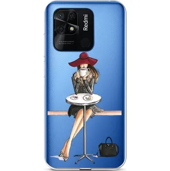 Pouzdro na mobilní telefon Kryt Xiaomi Redmi 10C Lady 6 (obal neboli pouzdro na Xiaomi Redmi 10C)
