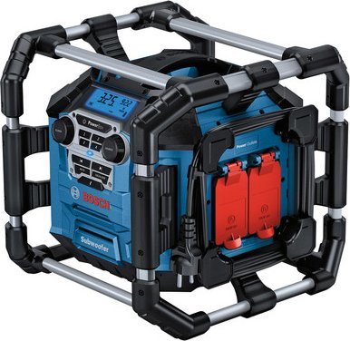 Aku rádio Bosch GPB 18V-5 C Bluetooth, FM, AUX, 40W