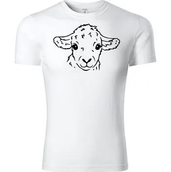 Fenomeno Dětské tričko Ovečka - bílé Velikost: 134 cm/ 8 let