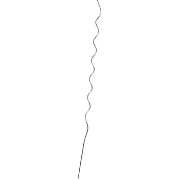 Opora na rostlinu Tyč kovová spirála pozink 180 cm, průměr 6 mm