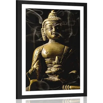 Plakát Dovido Plakát s paspartou socha Buddhy