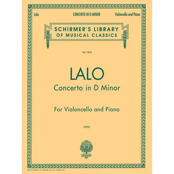 Concerto in D Minor - violoncello a klavr 1048053