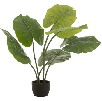 umělá květina Umělá květina J-Line Maryath Taro 78 cm