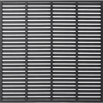 Plot vidaXL WPC 318107 šedý 180 x 180 cm