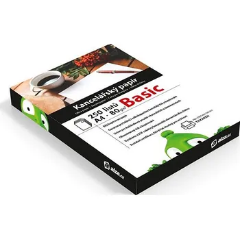 Kancelářský papír Alza Basic A4 80g 250 listů